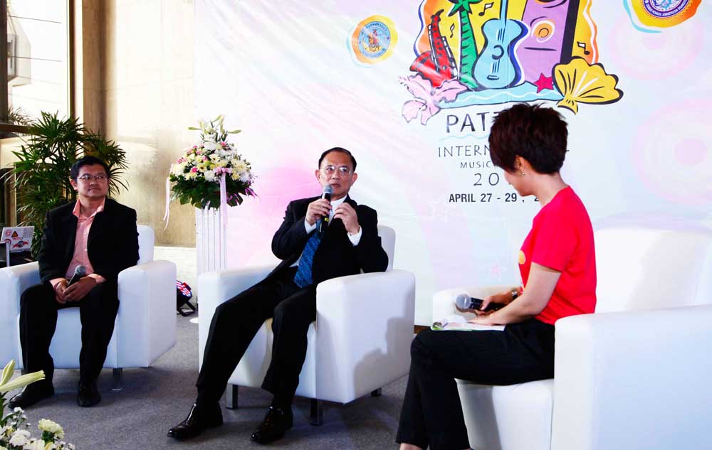 ททท. ยืนยันความพร้อมจัดงานมหกรรมดนตรีจัดยิ่งใหญ่แห่งปี “พัทยา อินเตอร์เนชั่นแนล มิวสิค เฟสติวัล 2012” ที่เมืองพัทยา 27 - 29 เมษายนนี้